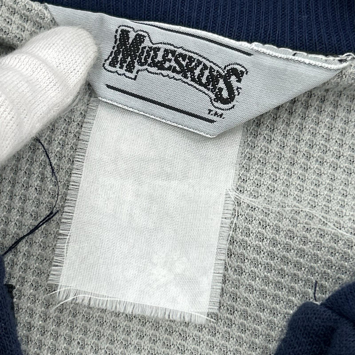 ジャケット MULESKINS/ﾌﾙｼﾞｯﾌﾟｽｳｪｯﾄ ネイビー