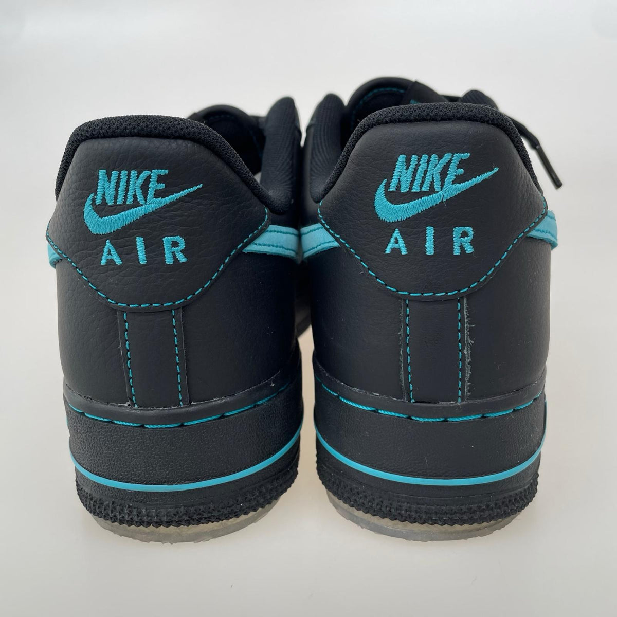 スニーカー AIR FORCE 1 LOW Black Tiffany 27.5cm (US9 1/2 UK9 EU45) ブラック