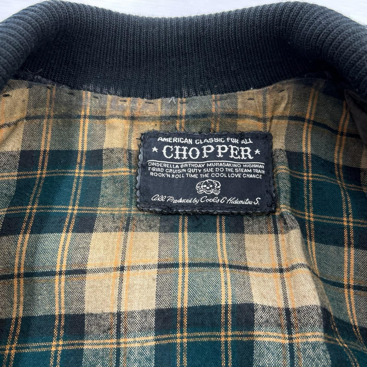 レザージャケット CHOPPER レザーカーコート ファラオジャケット ブラック
