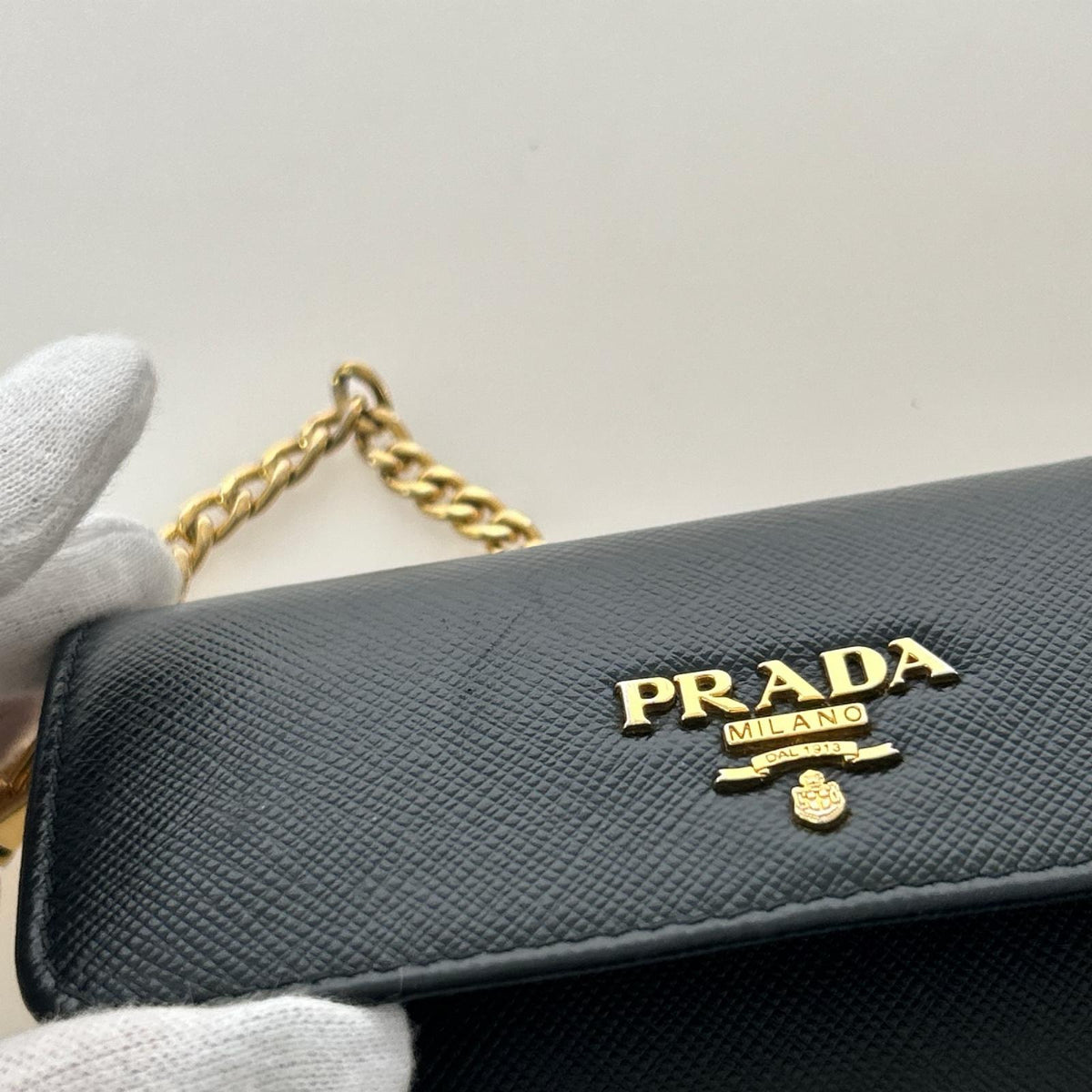 PRADA/ｻﾌｨｱｰﾉ/2つ折りｺﾝﾊﾟｸﾄｳｫﾚｯﾄ
