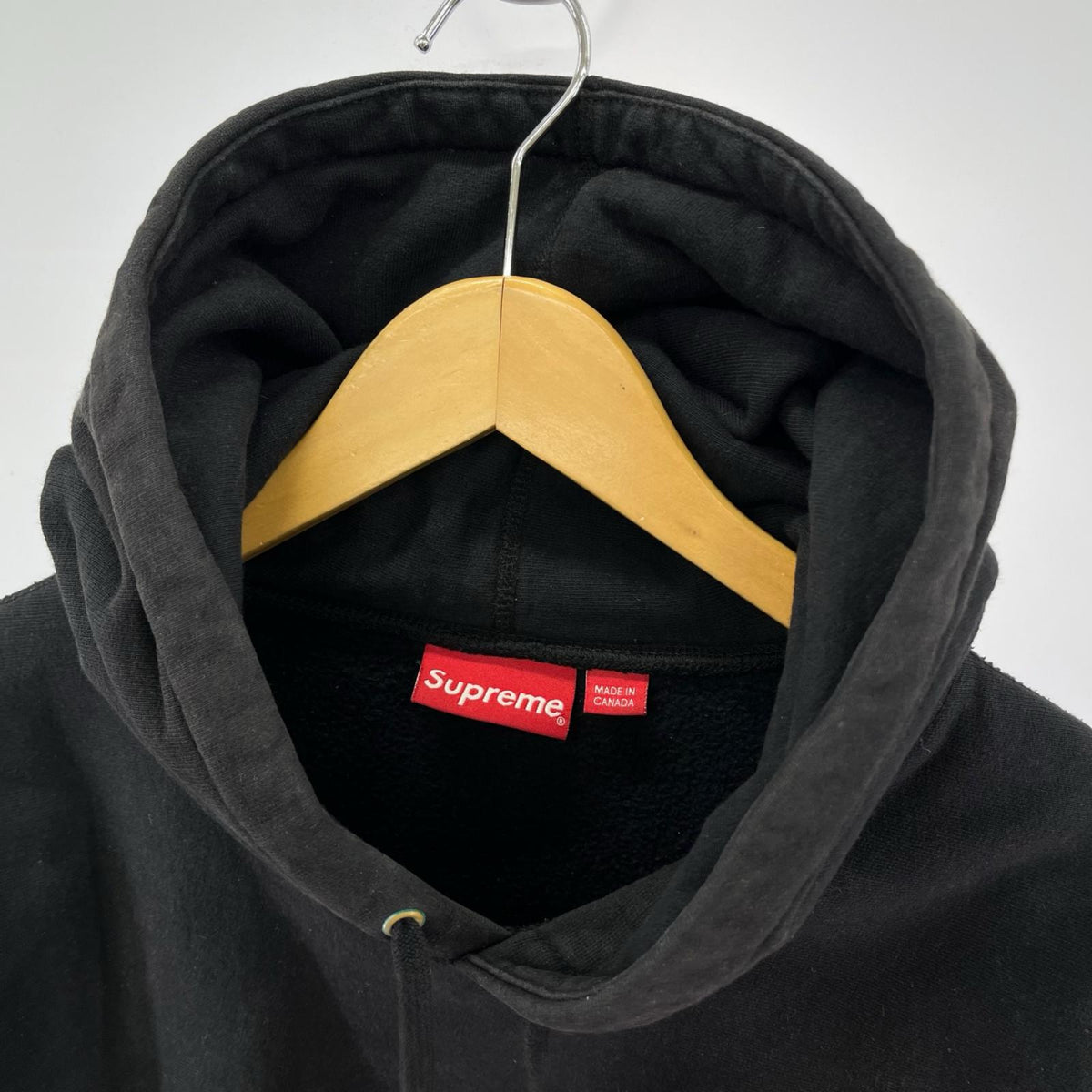 ニット S Logo Hooded Sweatshirt L ブラック