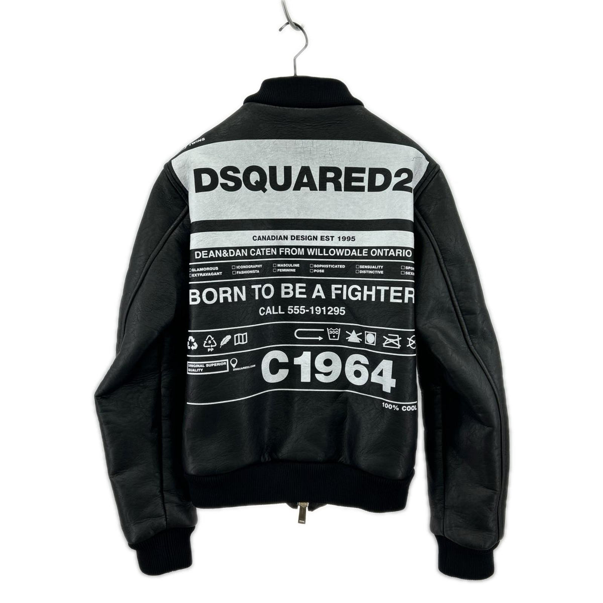レザージャケット 20ss ボンバージャケット BLK 44 ブラック