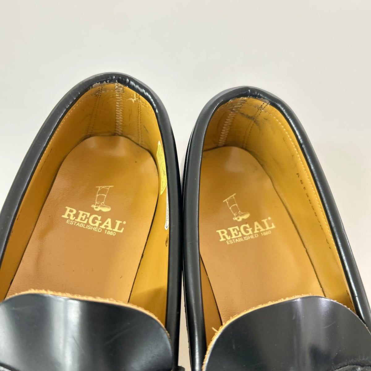 シューズ REGAL ｺｲﾝﾛｰﾌｧｰ 黒 (25.5) 25.5cm (US7 1/2 UK7 EU41) ブラック