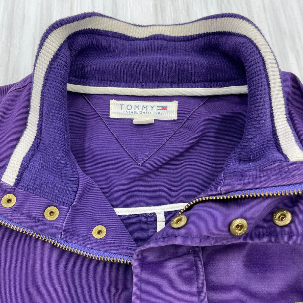 ジャケット 00S ｽﾀｼﾞｬﾝ 紫 (XL) パープル
