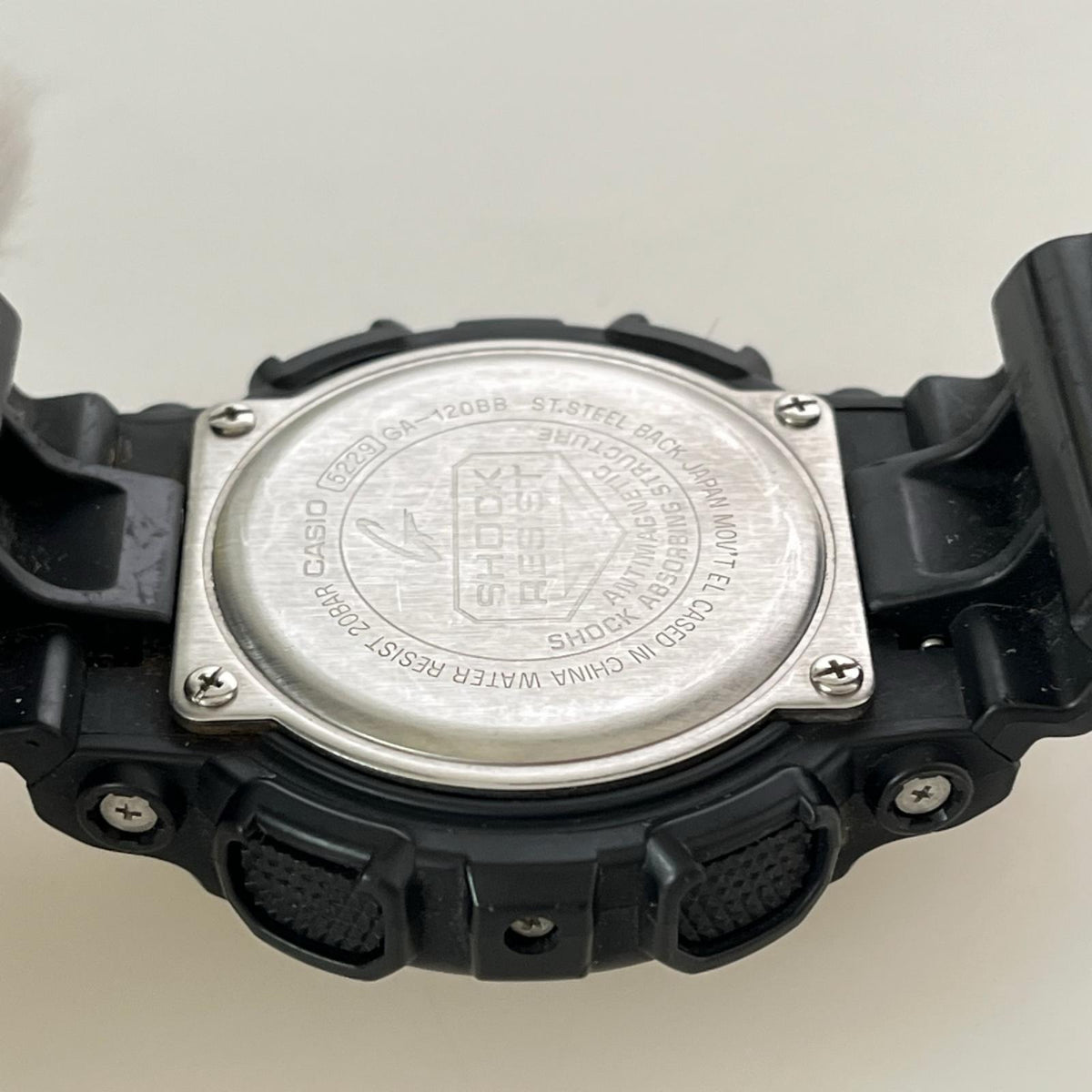腕時計 GA-120BB ブラック