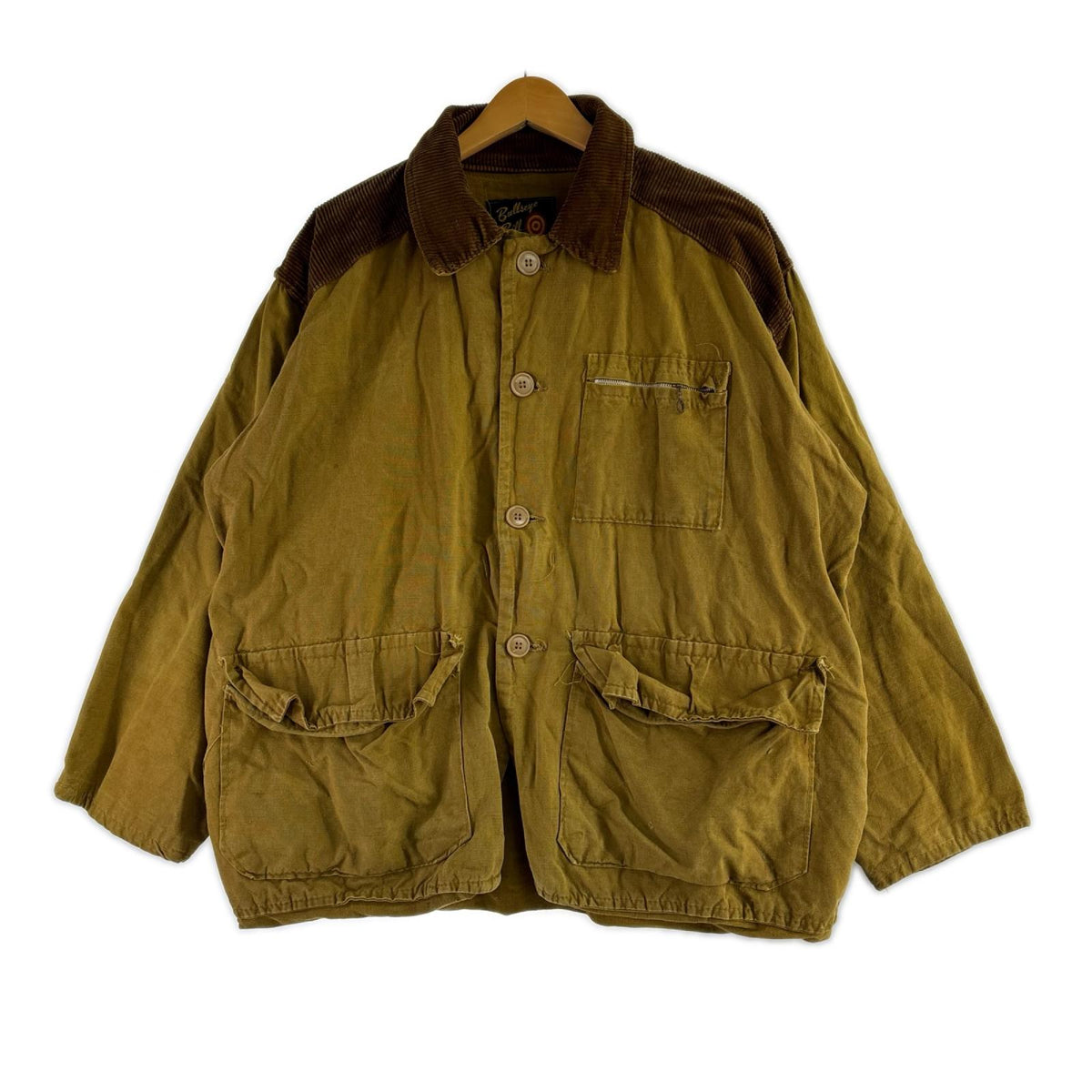 ジャケット OLD･VINTAGE bullseye bill ﾊﾝﾃｨﾝｸﾞｼﾞｬｹｯﾄ 茶 (ｰ)