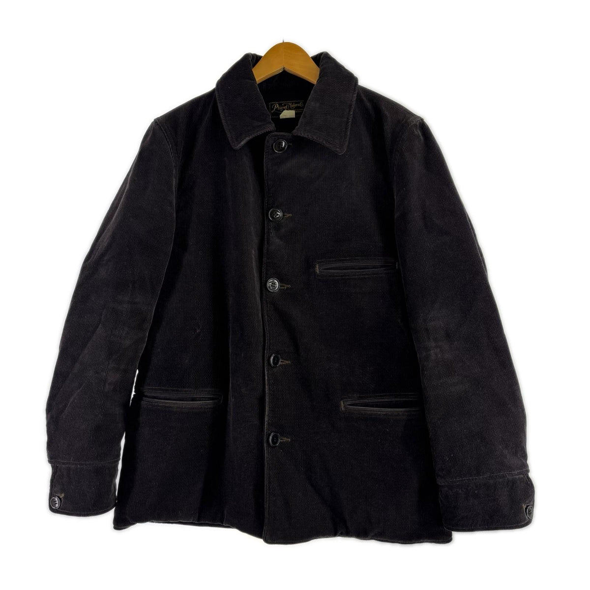 ジャケット PHIGVEL CORDUROY MOTOR COAT PMU-OT08 黒 (38) 38 ブラック