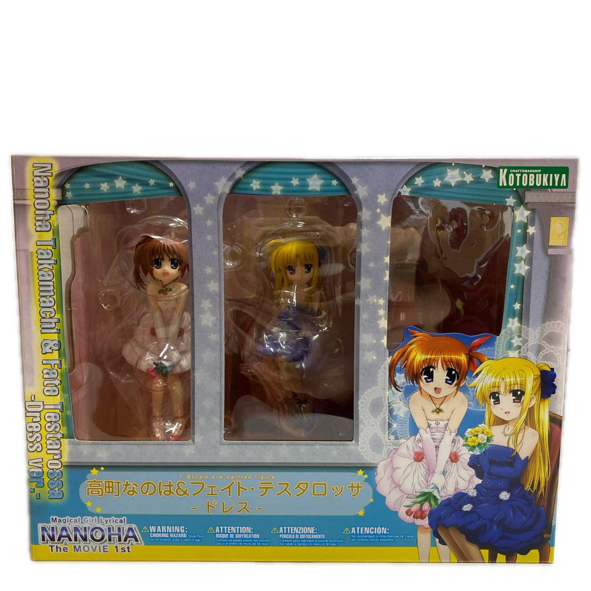 リリカルなのは KOTOBUKIYA 高町なのは&フェイト ドレス フィギュア/グッズ