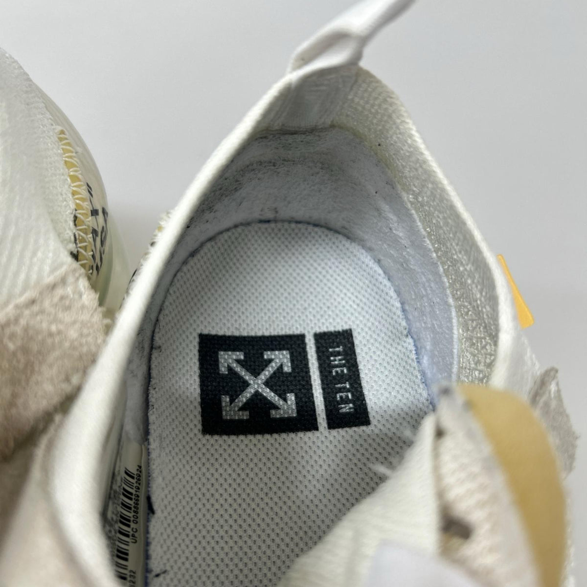 スニーカー x OFF WHITE 白 24cm 24cm (US6 UK5 1/2 EU38) ホワイト