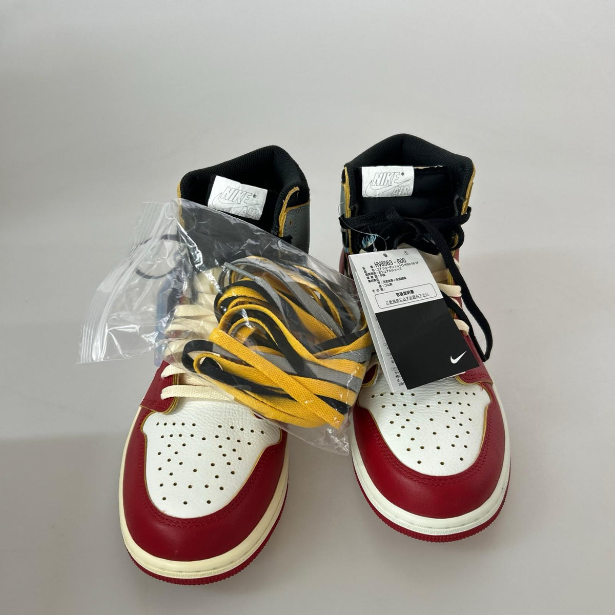 スニーカー NIKE×UNION Air Jordan 1 Retro High OG Chicago/Shadow HV8563-600 (27.5) 27.5cm (US9 1/2 UK9 EU45)