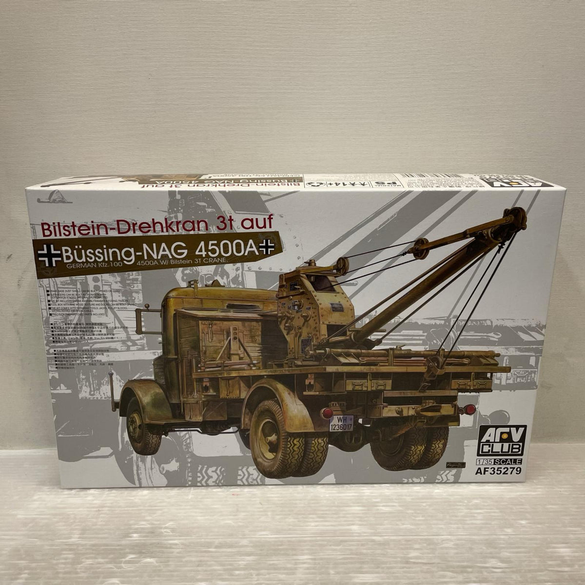 1/35 Blistein-Drehkran 3t auf Bussing AFV CLUB ミリタリープラモ