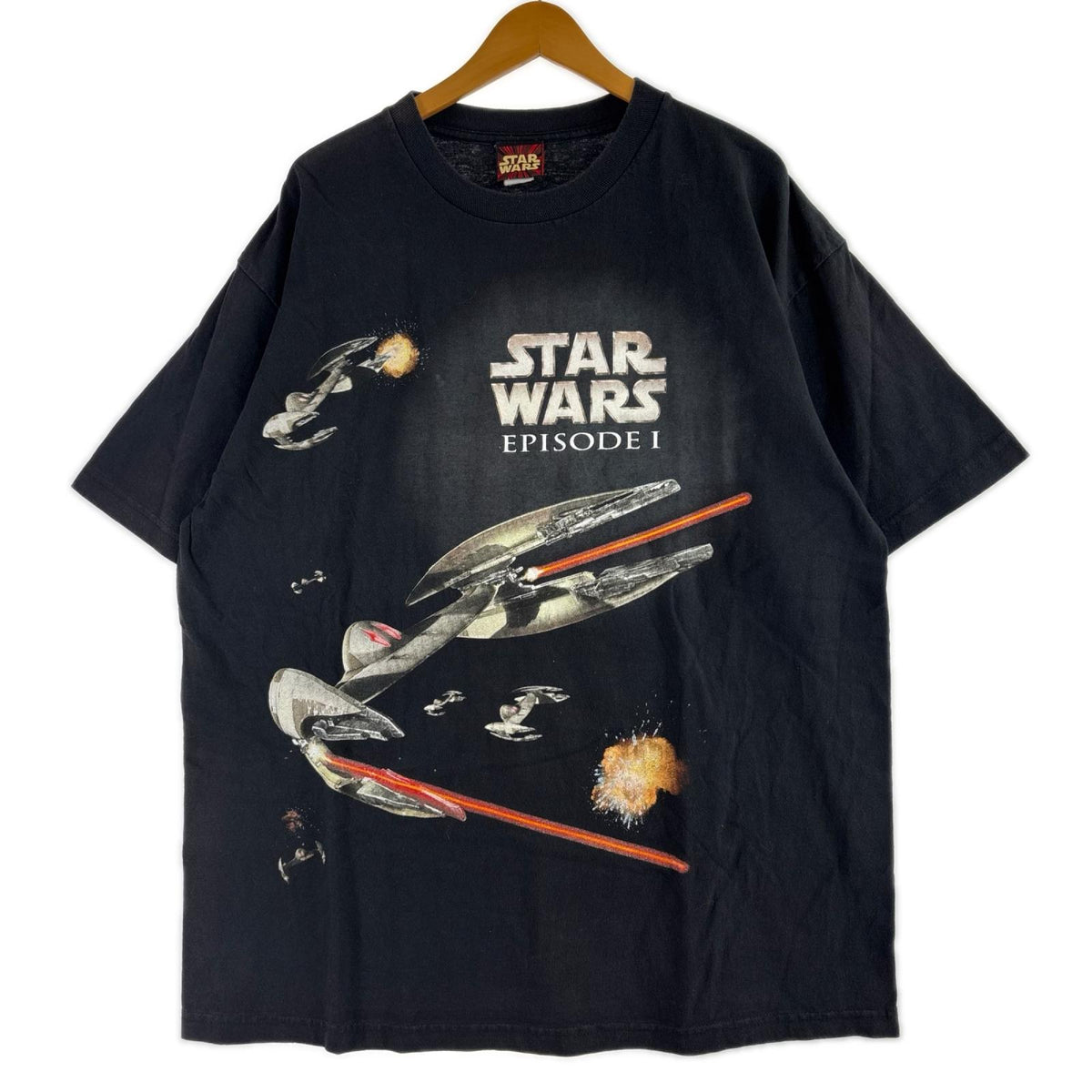 半袖Ｔシャツ 90s STAR WARS EP1 Tee BLK ブラック