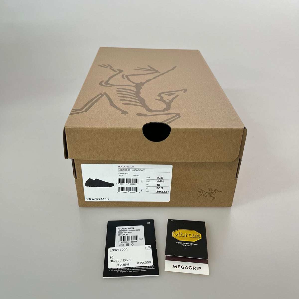 スニーカー L08216000-X000010078 28.5cm (US10 1/2 UK10 EU47) ブラック