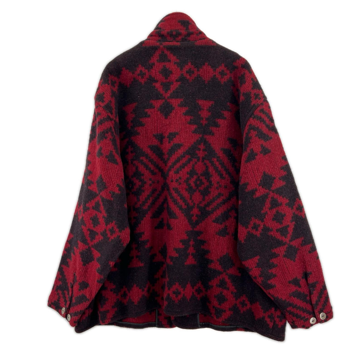 ジャケット ﾈｲﾃｨﾌﾞ柄 USA製 (3XL) レッド