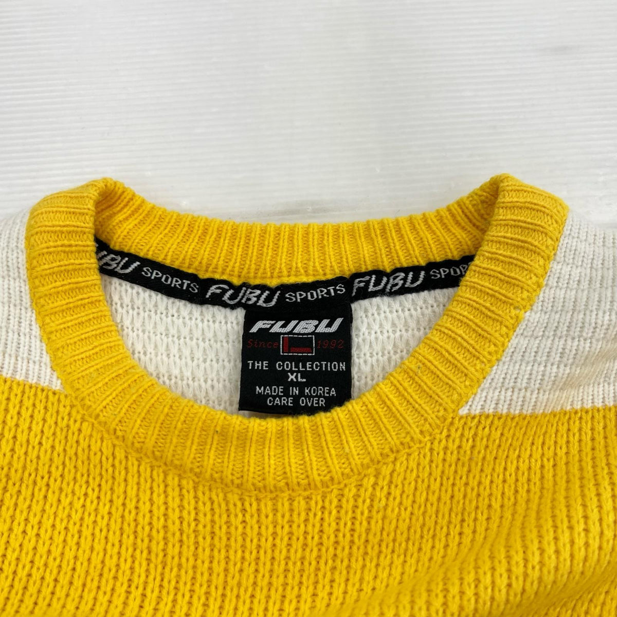 ニット FUB ｲｴﾛｰ (XL) イエロー