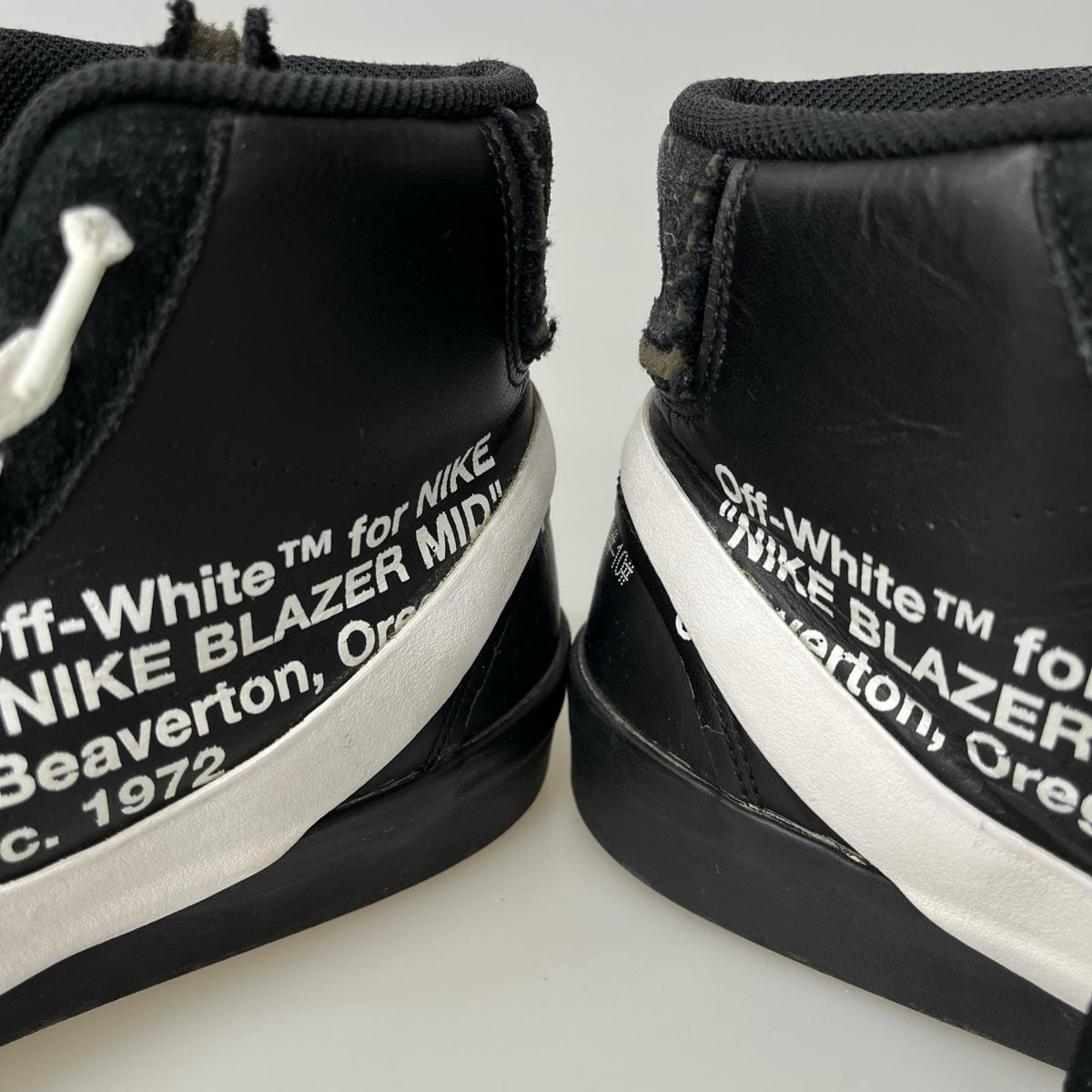 スニーカー ×Off-White Blazer Studio Mid Grim Reaper 27cm (US9 UK8 1/2 EU44) ブラック