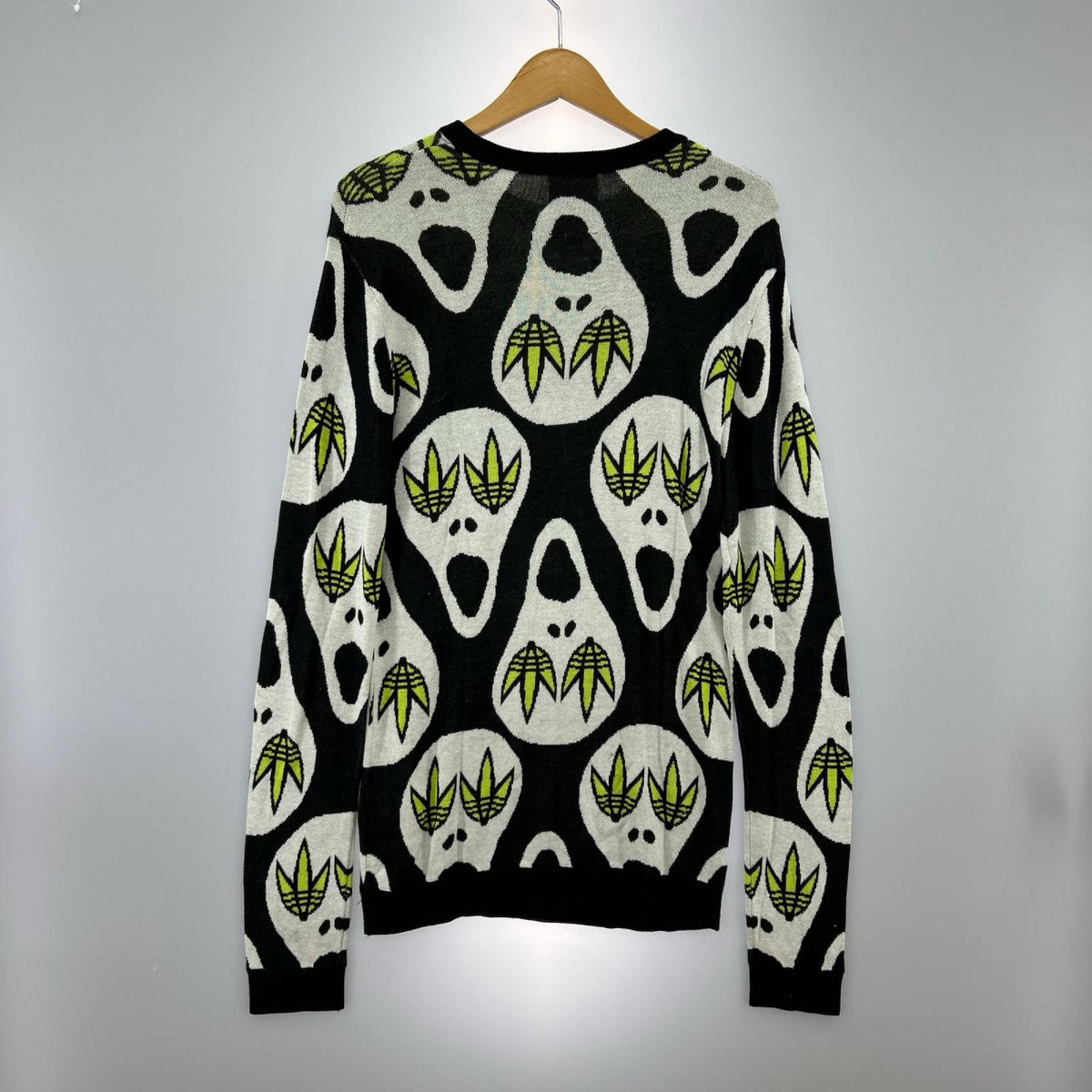 ニット JEREMY SCOTT Skull Sweater M M ブラック