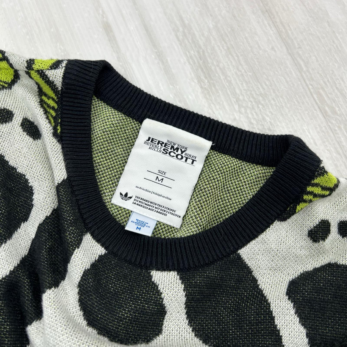 ニット JEREMY SCOTT Skull Sweater M M ブラック