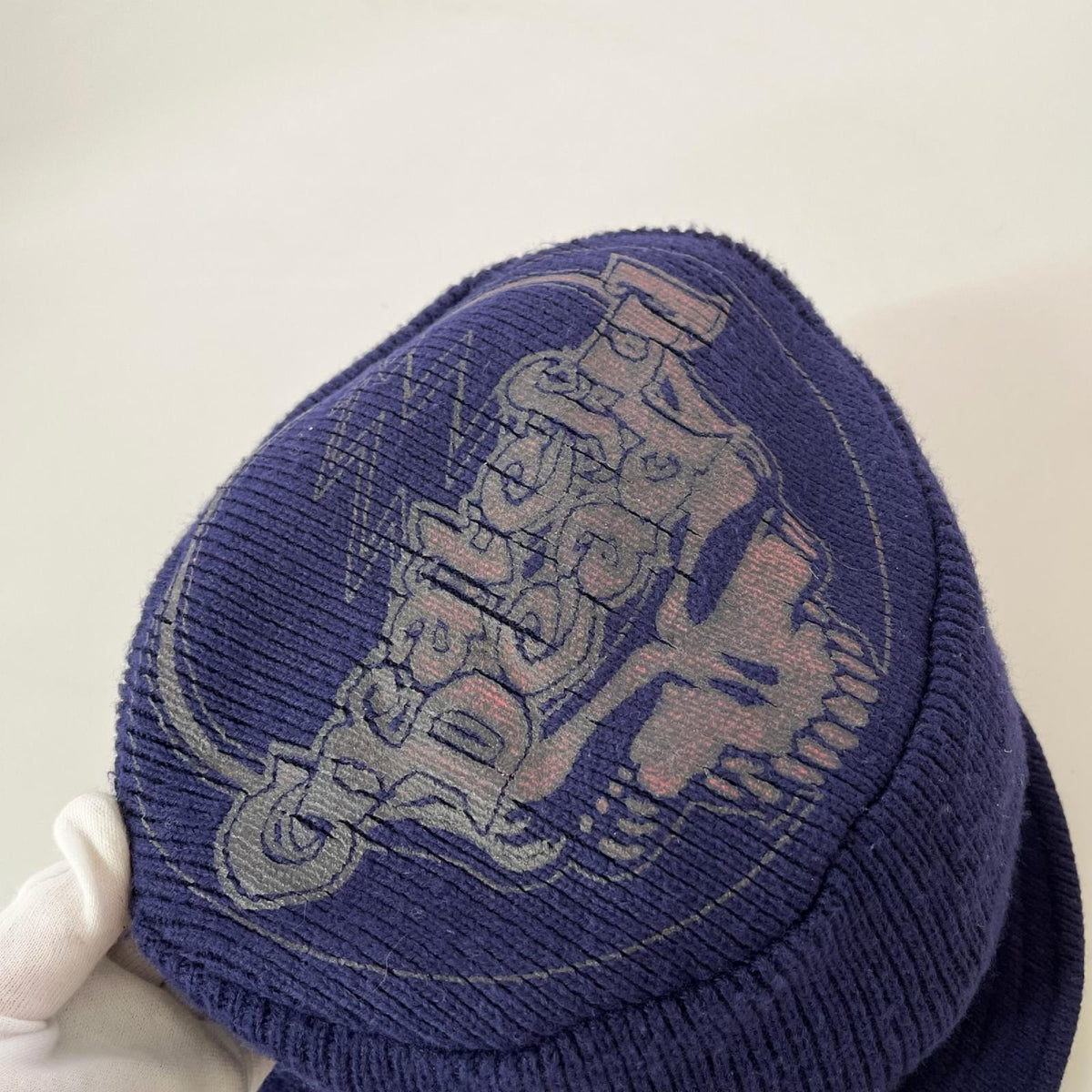 ハット GRATEFUL DEAD ﾆｯﾄ 紺 ネイビー