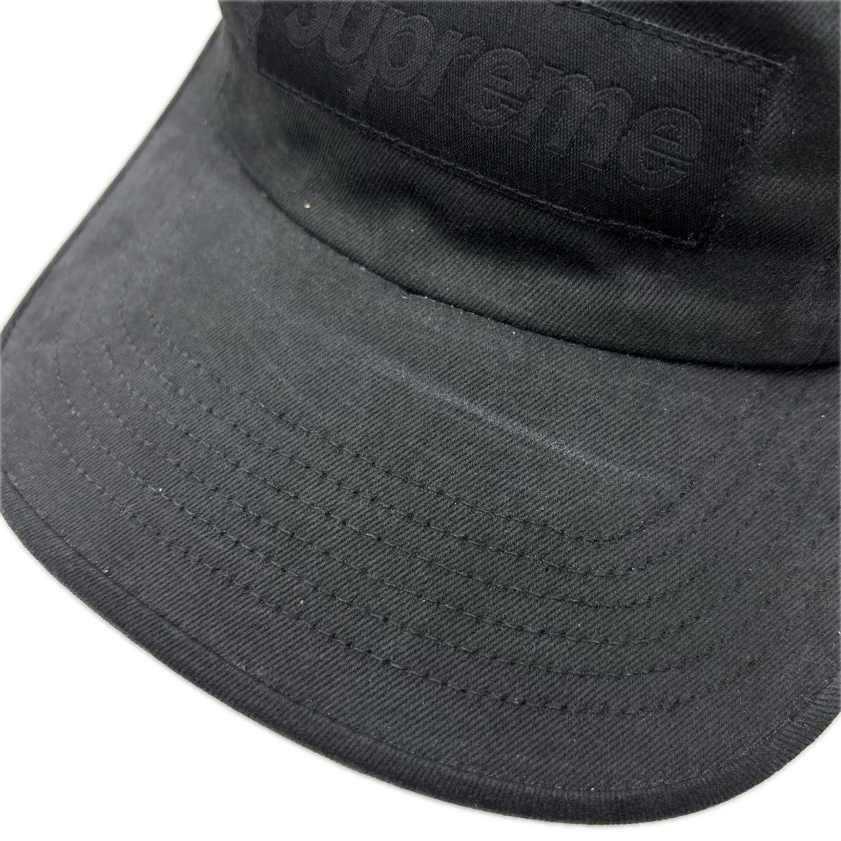 キャップ ×MM6 24SS Painted Camp Cap 黒 ブラック