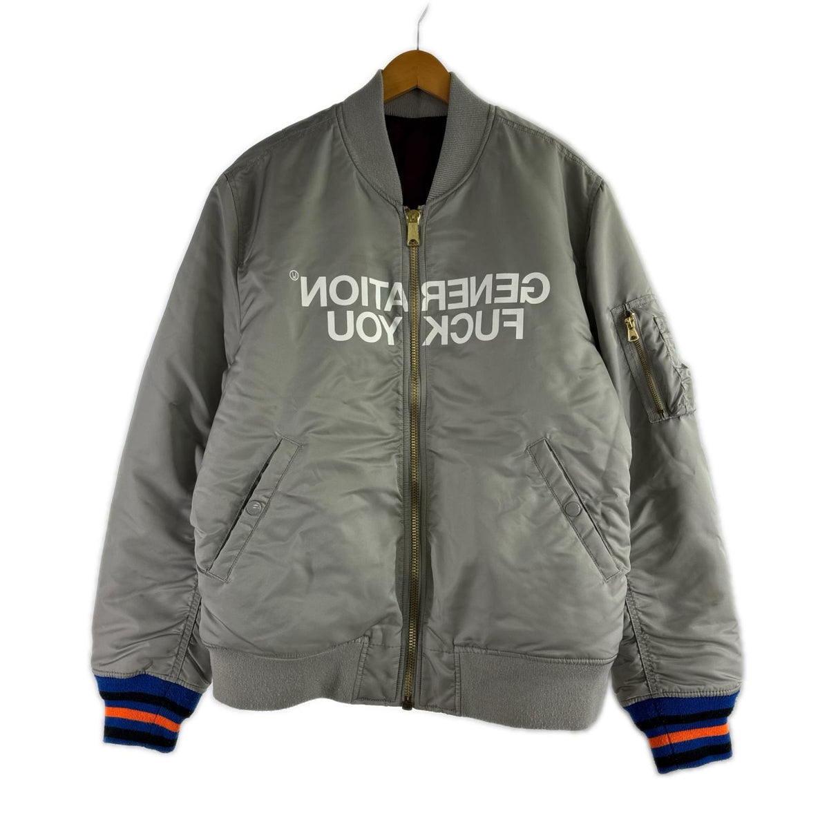 ブルゾン Supreme×UNDERCOVER / ﾘﾊﾞｰｼﾌﾞﾙMA-1 / M M