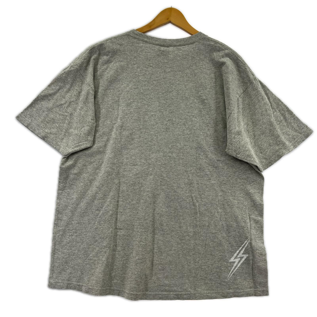 半袖Ｔシャツ 00s 謎のプリント Tシャツ(L) グレー L グレー