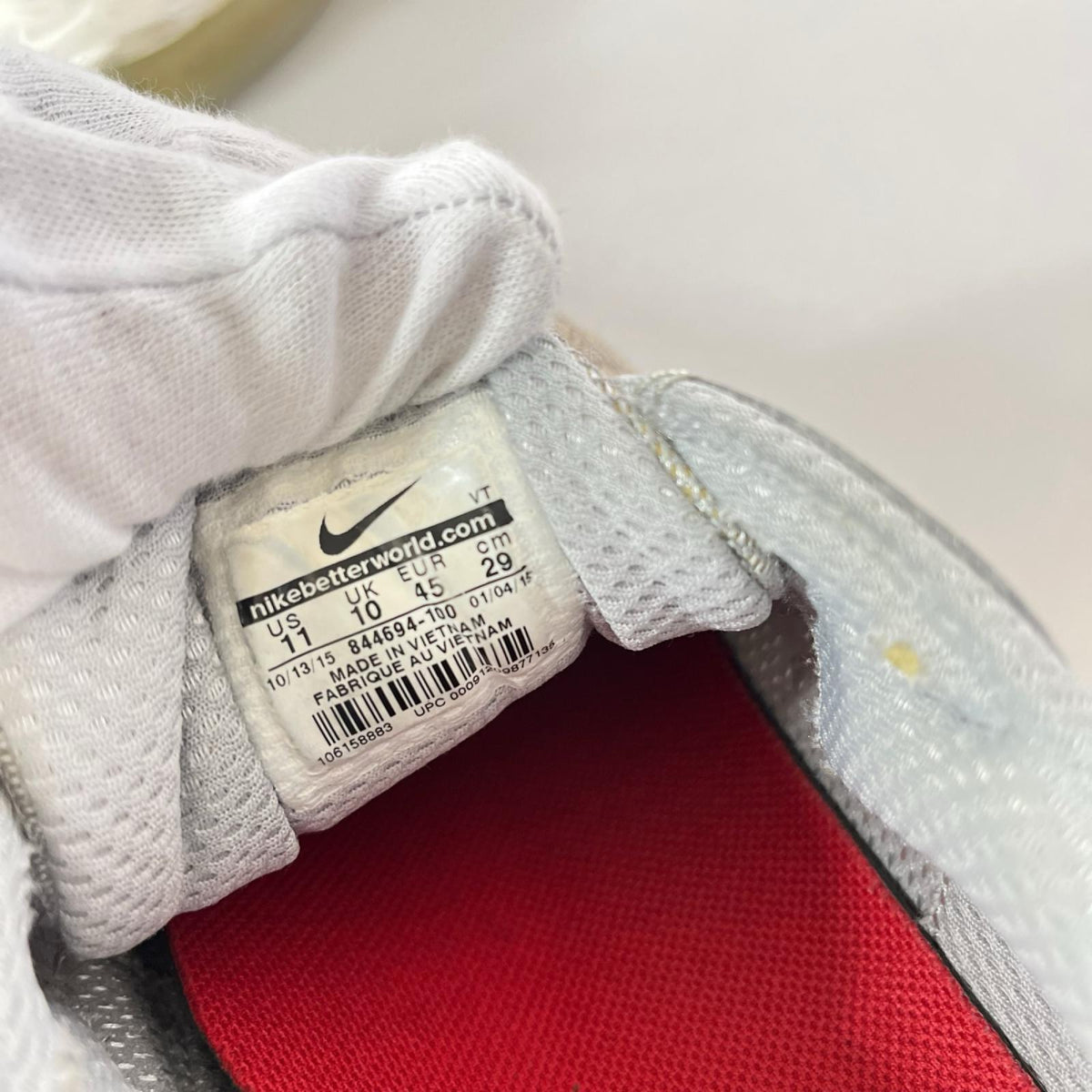スニーカー AIR MAX 98 (29cm) 844694-100 SAIL/WHITE-RFLCT SILVER-WHITE 29cm (US11 UK10 1/2 EU48)