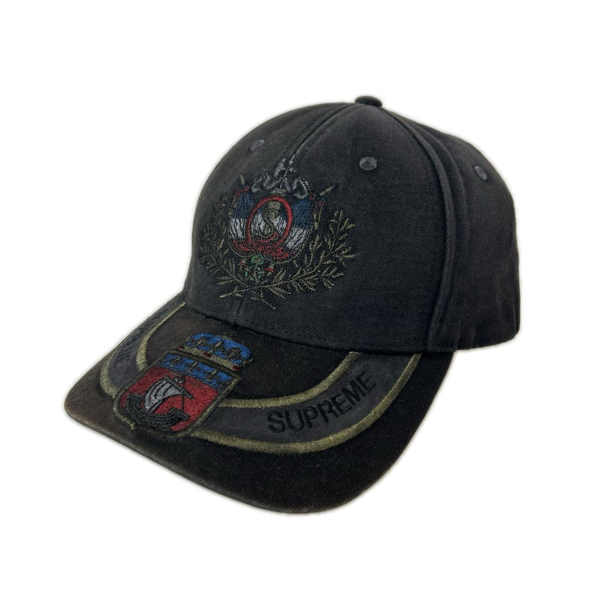 キャップ 22ss Crest 6-Panel cap ブラック