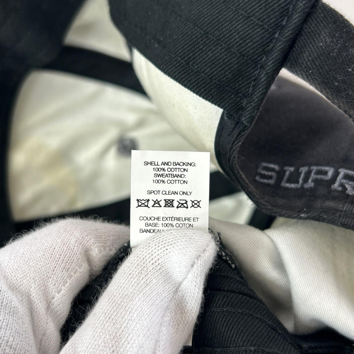 キャップ 22ss Crest 6-Panel cap ブラック