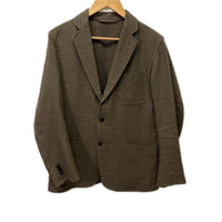テーラードジャケット 15AW ｳｰﾙﾘﾈﾝｼﾞｬｹｯﾄ 茶 (2) 2 ブラウン