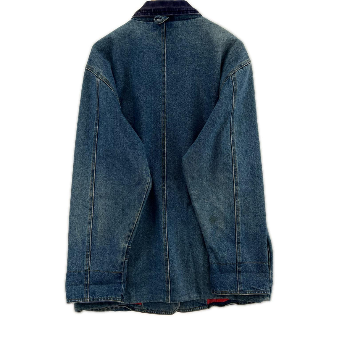 デニムジャケット OUT BROOK 90s~00s ﾃﾞﾆﾑｶﾊﾞｰｵｰﾙ M M ネイビー