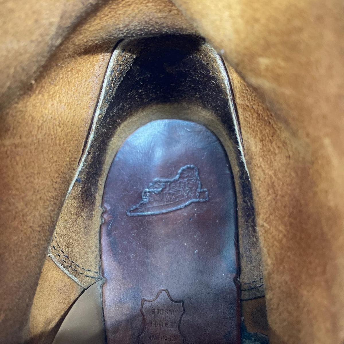 ブーツ RED WING 9111 6ｲﾝﾁ ﾌﾟﾚｰﾝﾄｩﾌﾞｰﾂ 25.5cm (US7 1/2 UK7 EU41) ブラウン