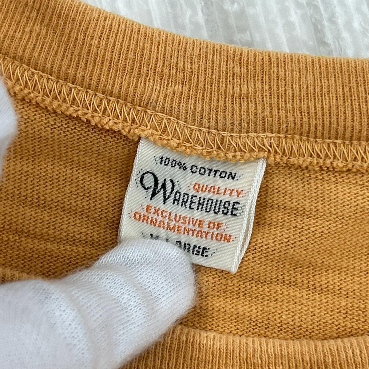 半袖Ｔシャツ Lot.4601 1776-1976 ORG XL オレンジ