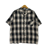 半袖シャツ LIGHT OMBRE ONE-OP SHIRTS GRY L L グレー