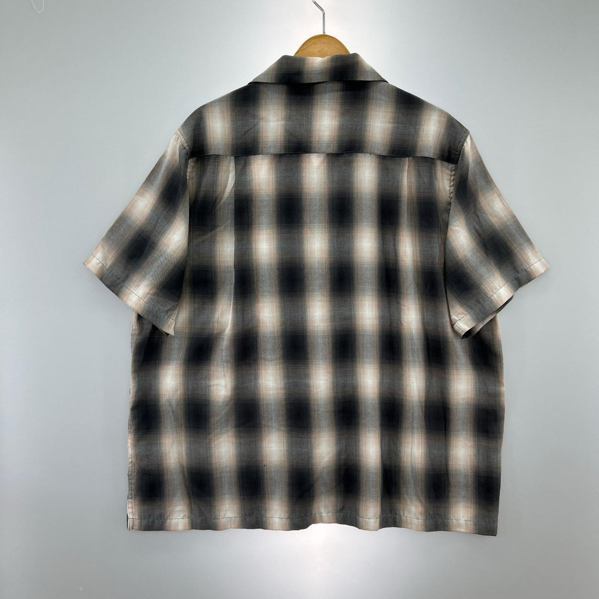 半袖シャツ LIGHT OMBRE ONE-OP SHIRTS GRY L L グレー