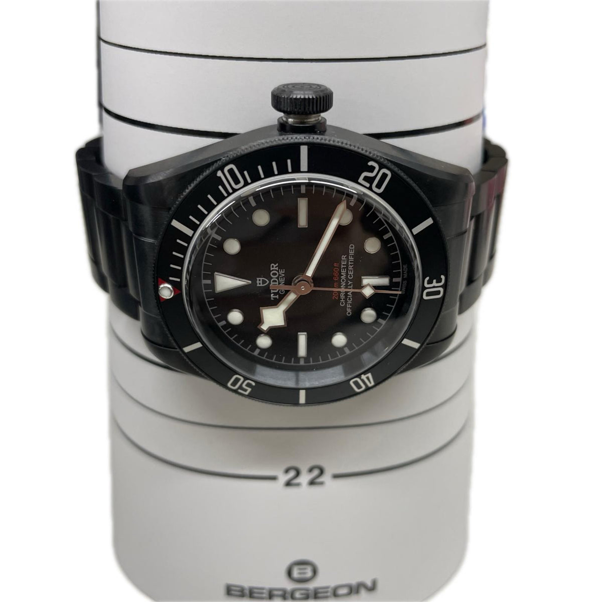 TUDOR ヘリテージ　ブラックベイダーク 79230DK 腕時計