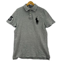 ポロシャツ BigPony GRY/BLK M グレー