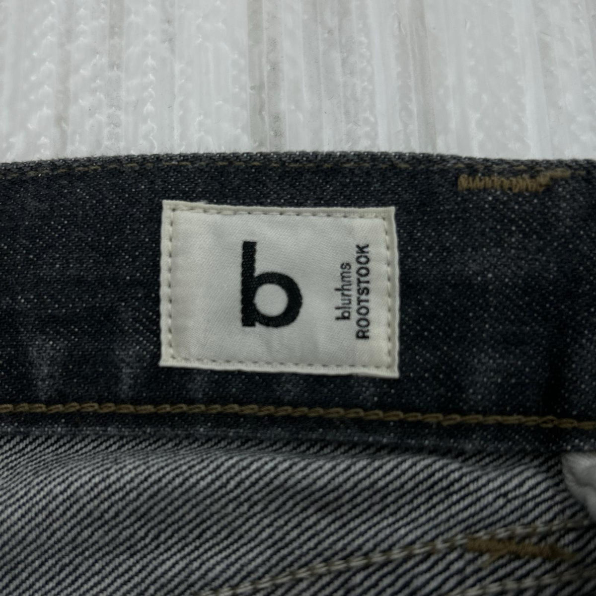 デニムパンツ bROOTS24F9USD-SBK 4 ブラック