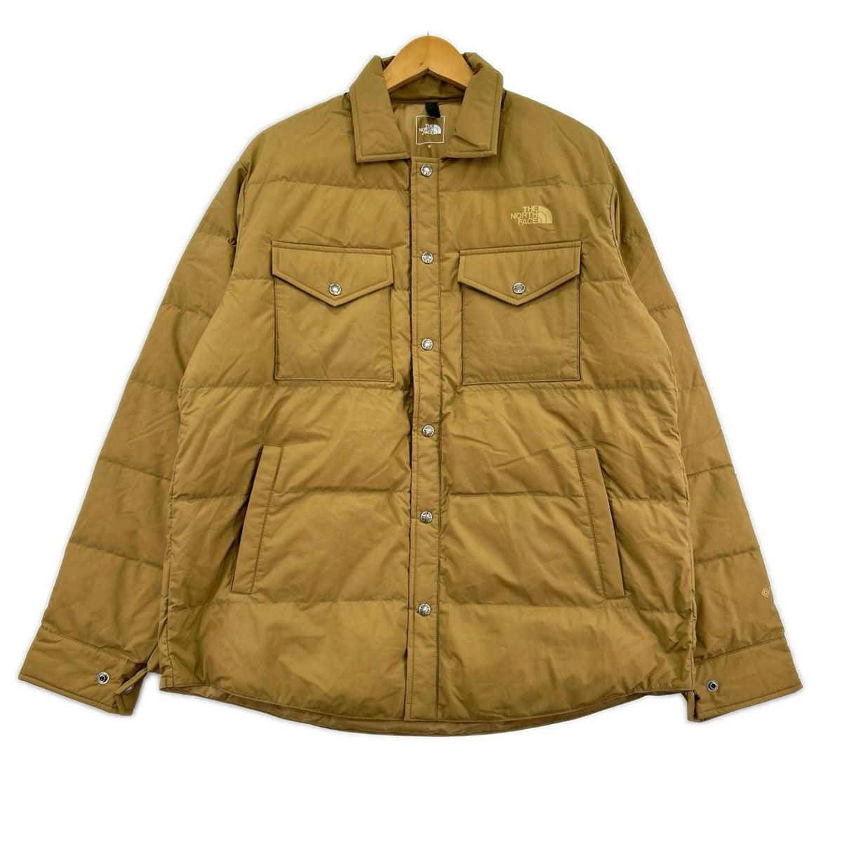 ダウンジャケット ND92063 WS Zepher Shell Shirt (M) M ブラウン