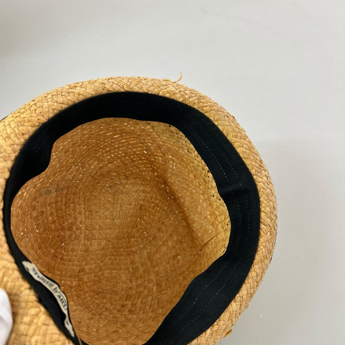 ハット STUDIO D’ARTISAN 麦ﾜﾗﾊｯﾄ ベージュ