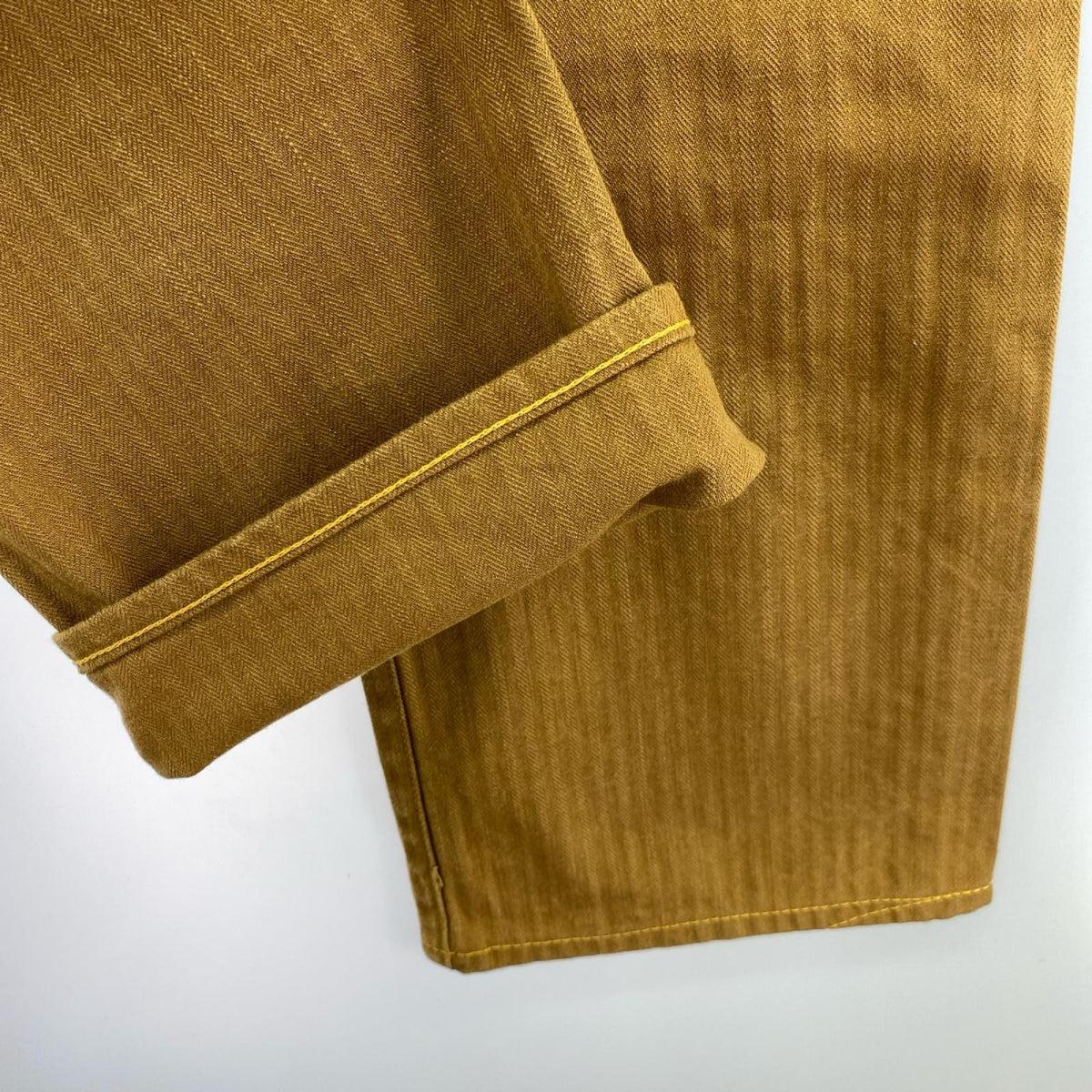 パンツ ORGUEIL Herringbone Trousers OR-1007 茶 (32) 32 ブラウン