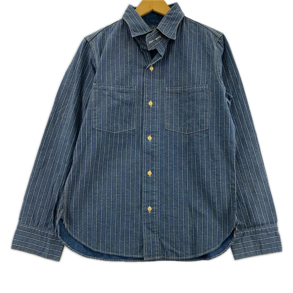 長袖シャツ DALEE'S&CO Wabash Shirt (15 1/2) ネイビー