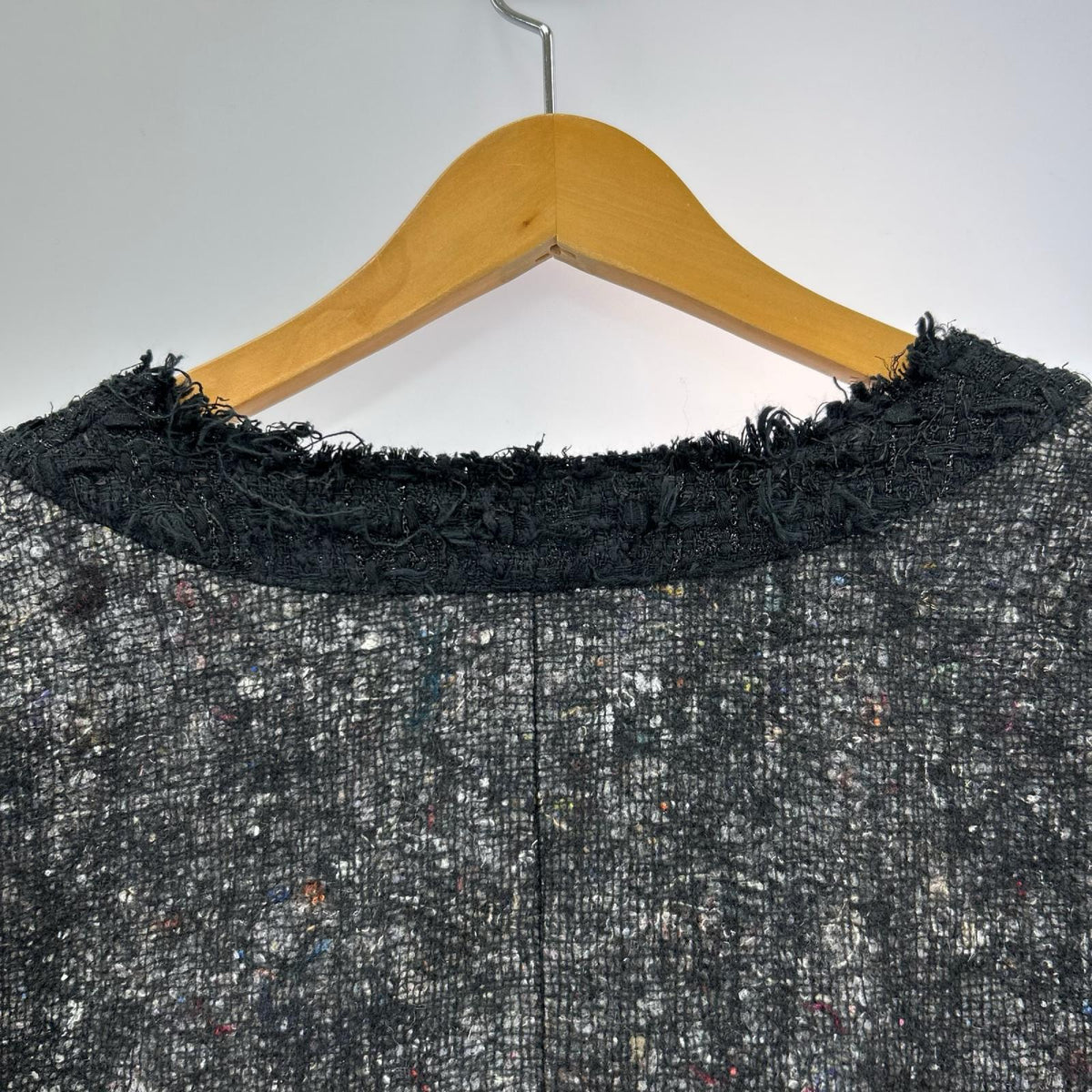 ジャケット doublet RECYCLED FELT TWEED-STYLE JACKET M ブラック
