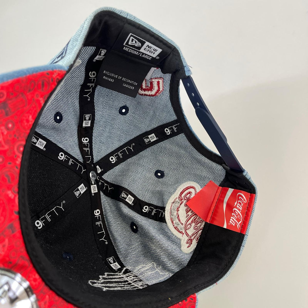 キャップ 26AW NEW ERAxCoca-Cola 9Fifty"Washed Denim"