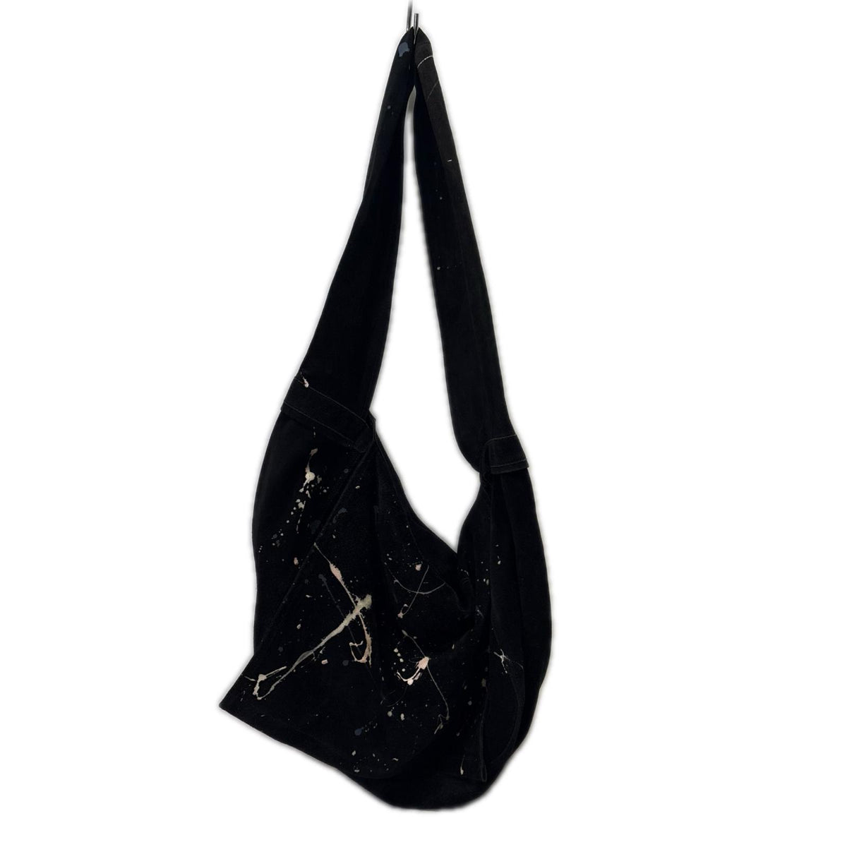 ショルダーバッグ 印 別注 LEATHER SHOULDER BAG 黒 ブラック