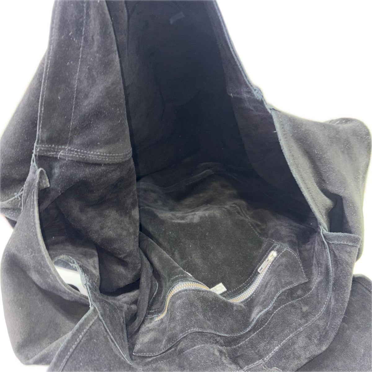 ショルダーバッグ 印 別注 LEATHER SHOULDER BAG 黒 ブラック