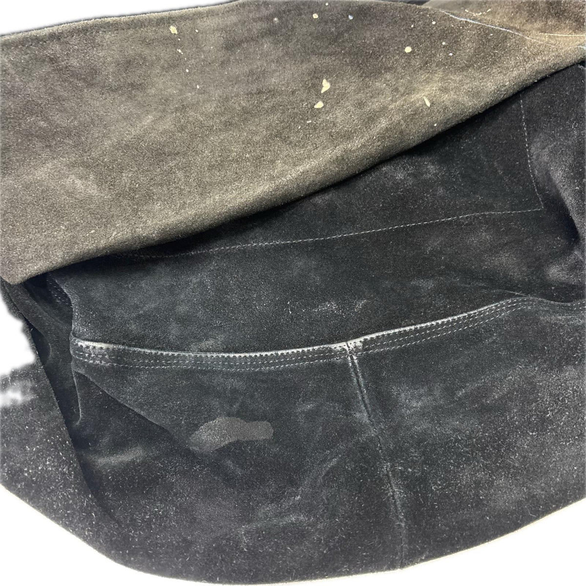 ショルダーバッグ 印 別注 LEATHER SHOULDER BAG 黒 ブラック