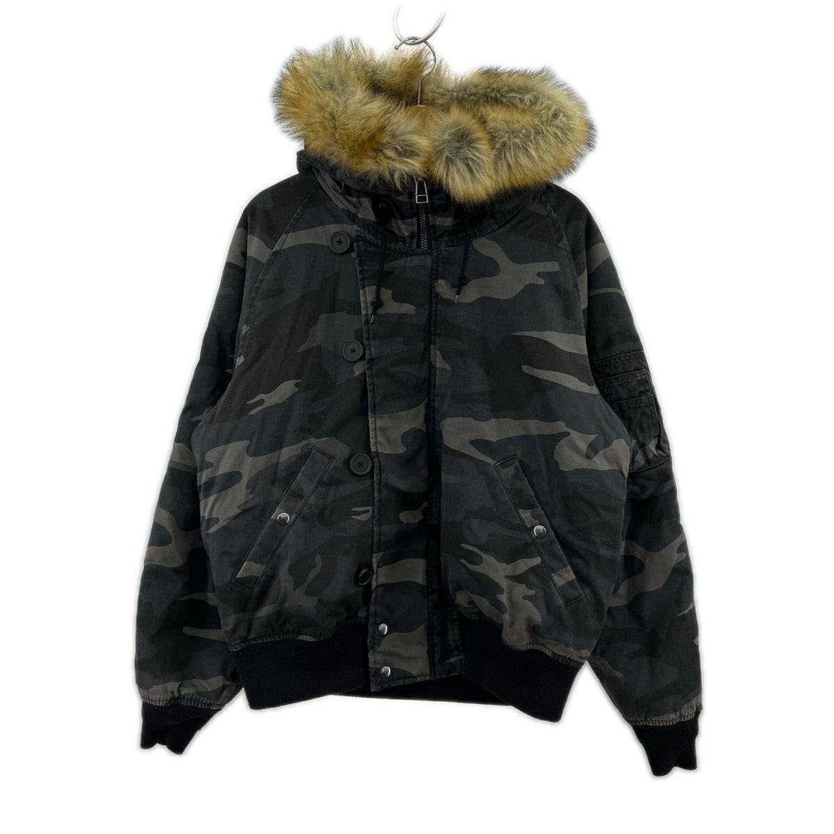 ジャケット CAMOUFLAGE N-2B ｼﾞｬｹｯﾄ XL ブラック