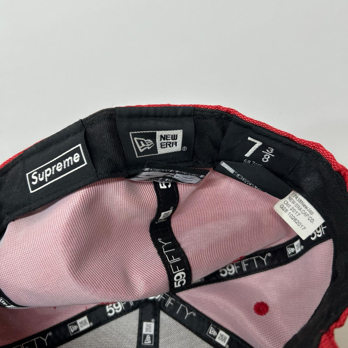 キャップ 18SS Monogram Box Logo RED レッド