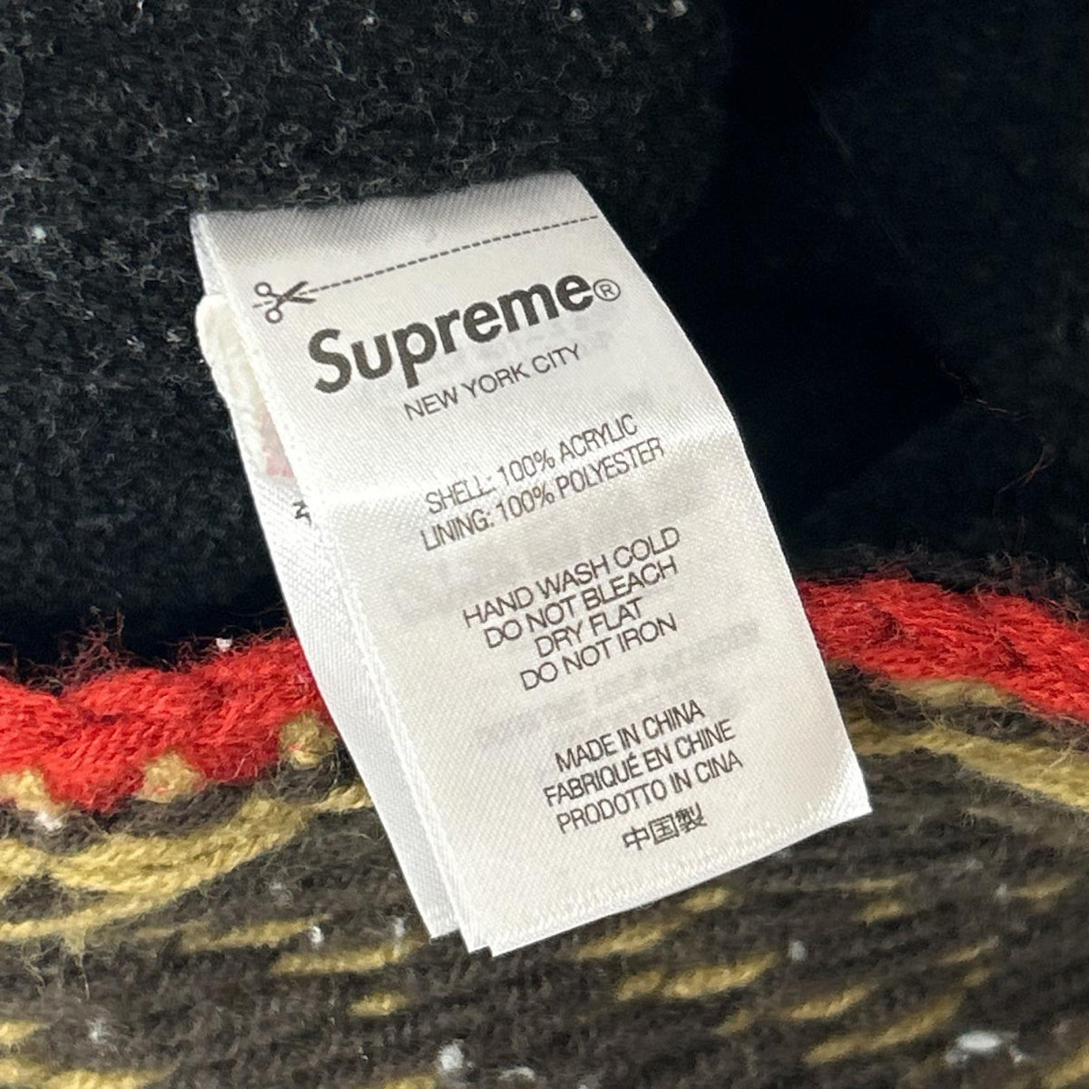 ニットキャップ 24FW Diamond Beanie カーキ